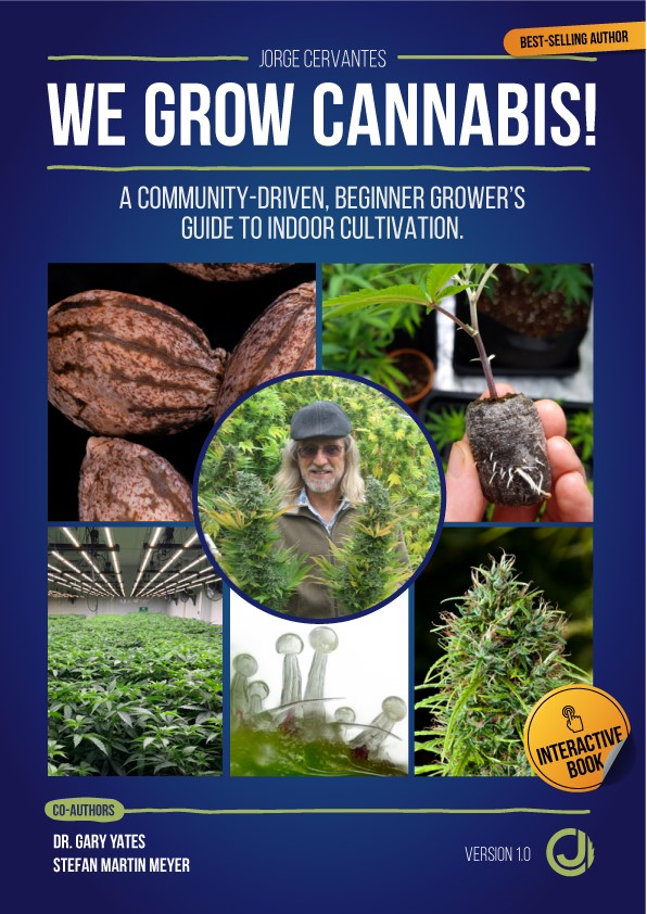 New book 'We Grow Cannabis' by Jorge Cervantes